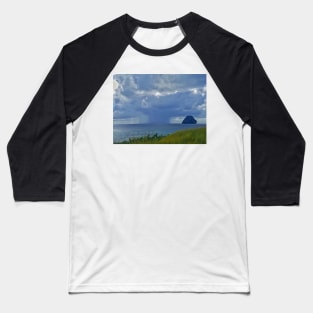 Storm Over Ocean Baseball T-Shirt
